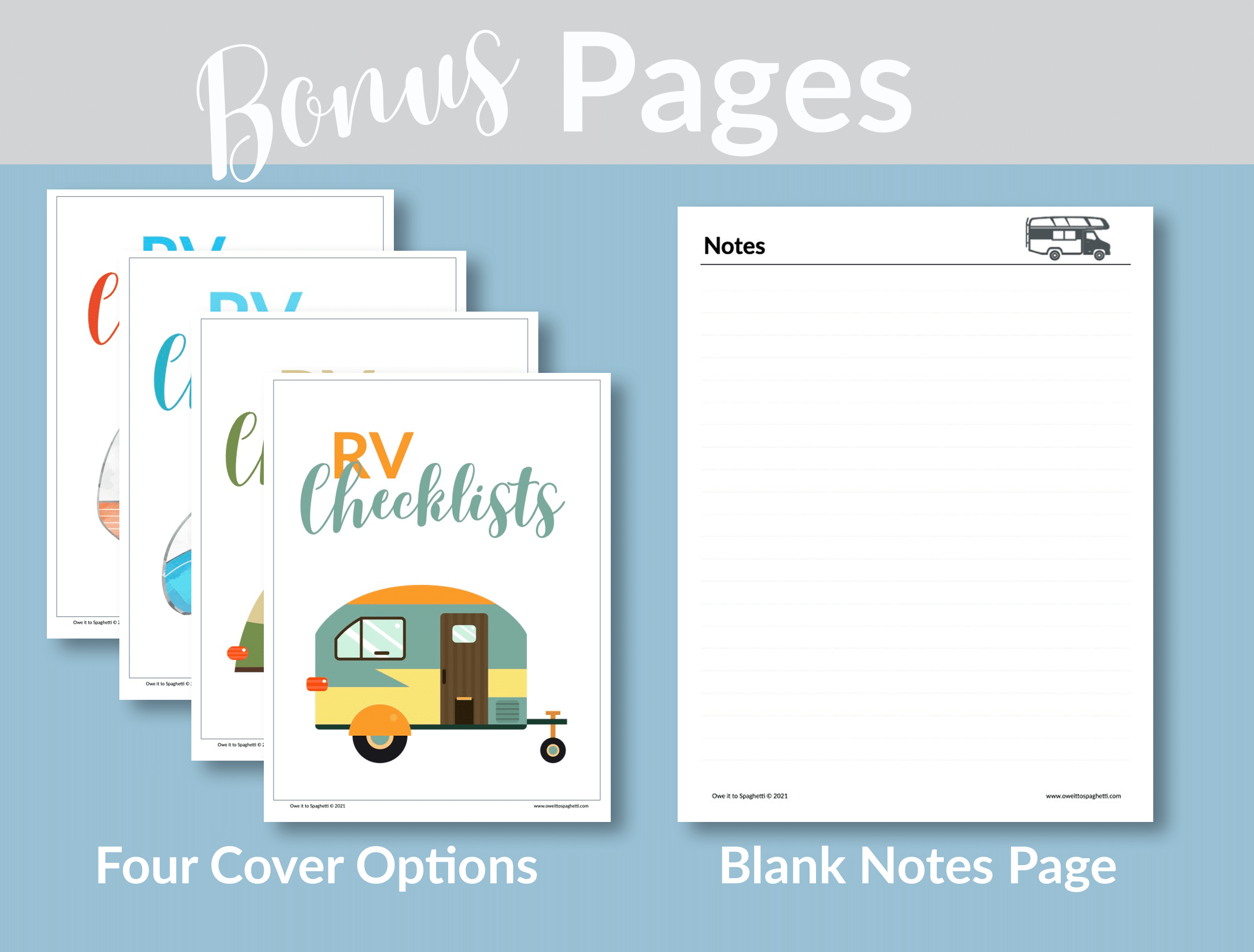 RV Planning Checklists - Image 3